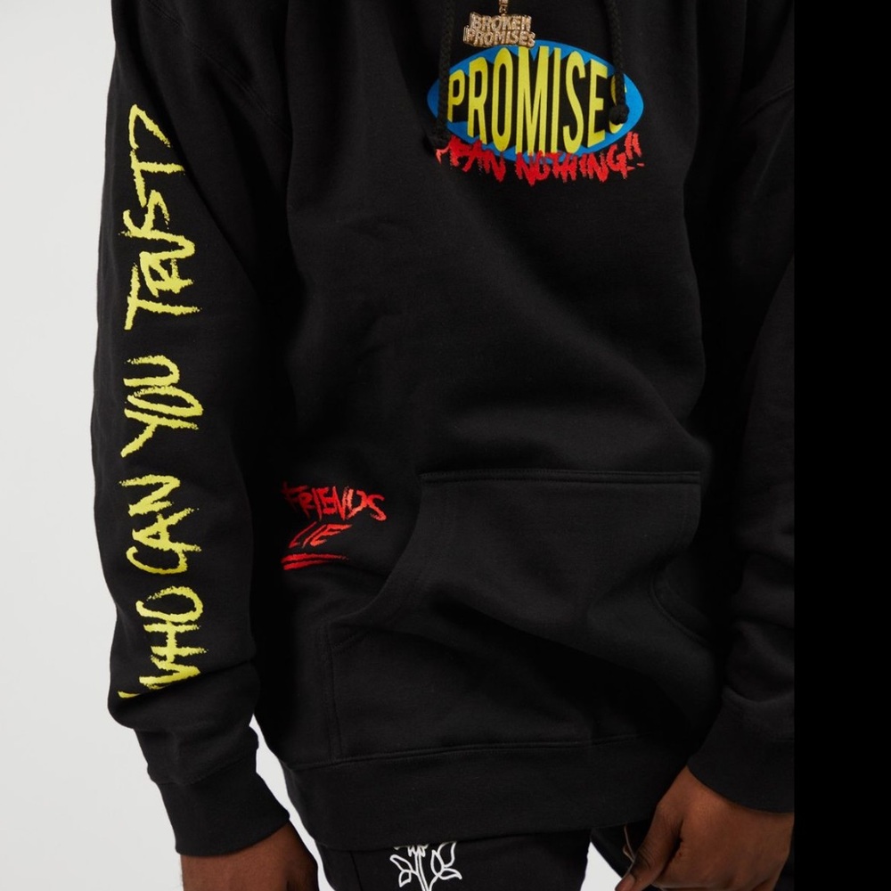 NWOT Unisex Broken Promises Karma Hoodie - Picture 5 of 17